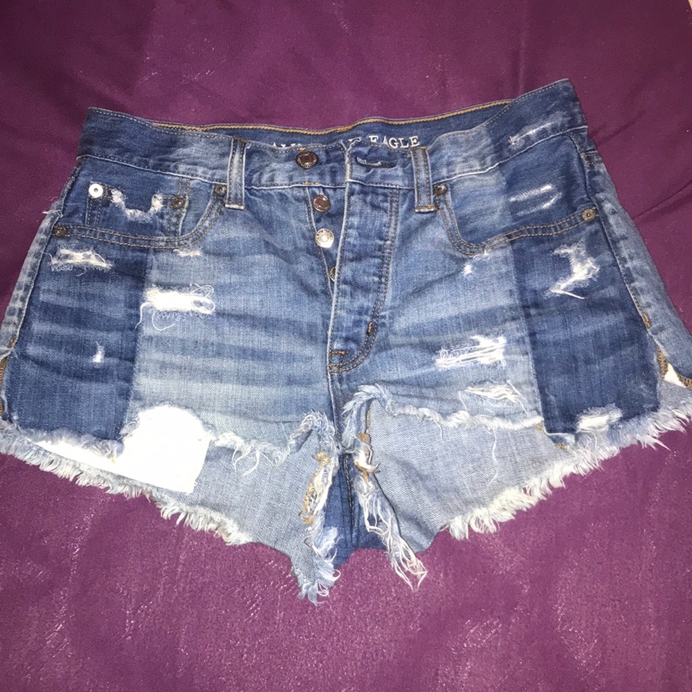 High waisted shorts